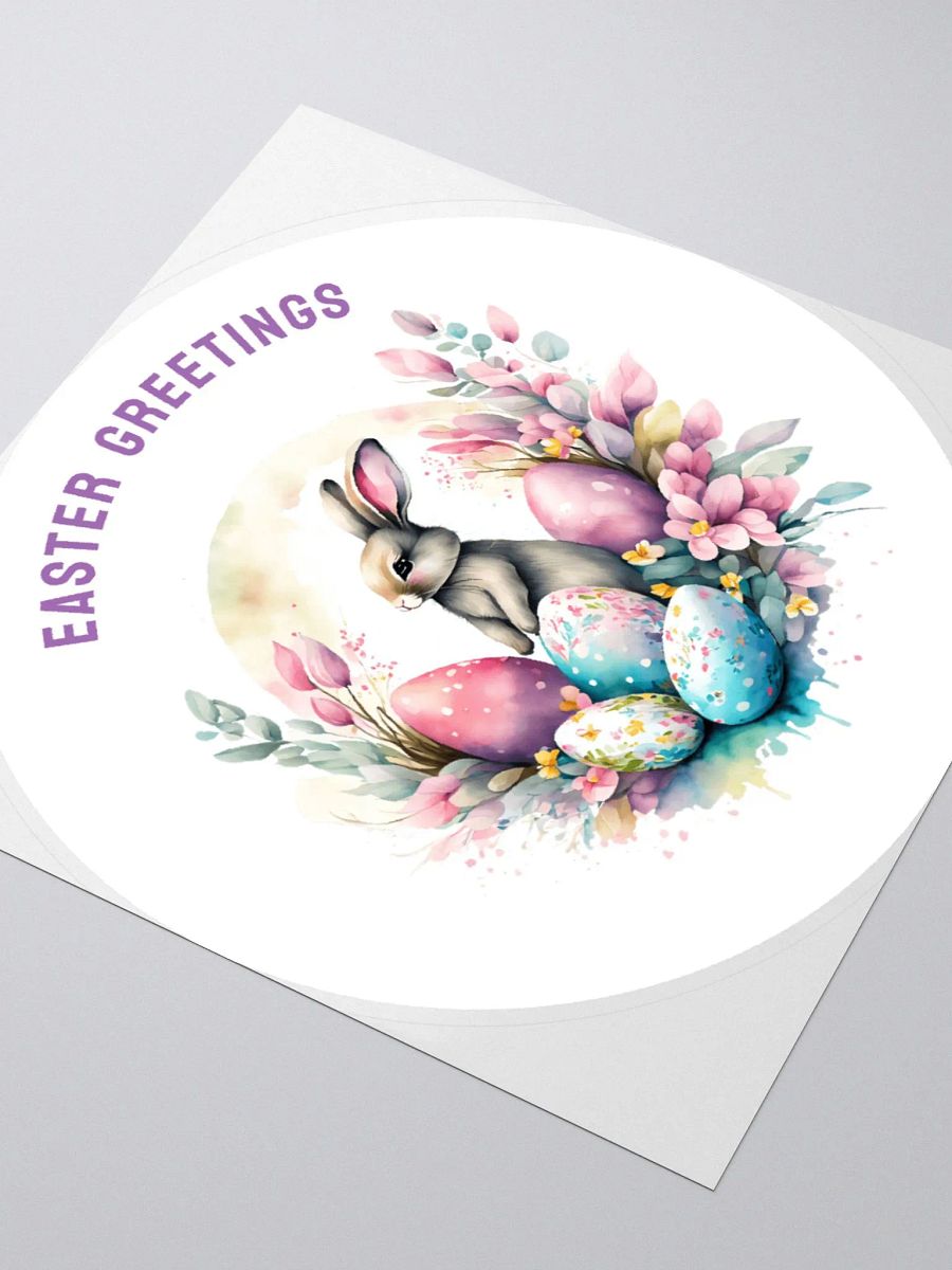 Floral Easter Bunny Greetings product image (4)