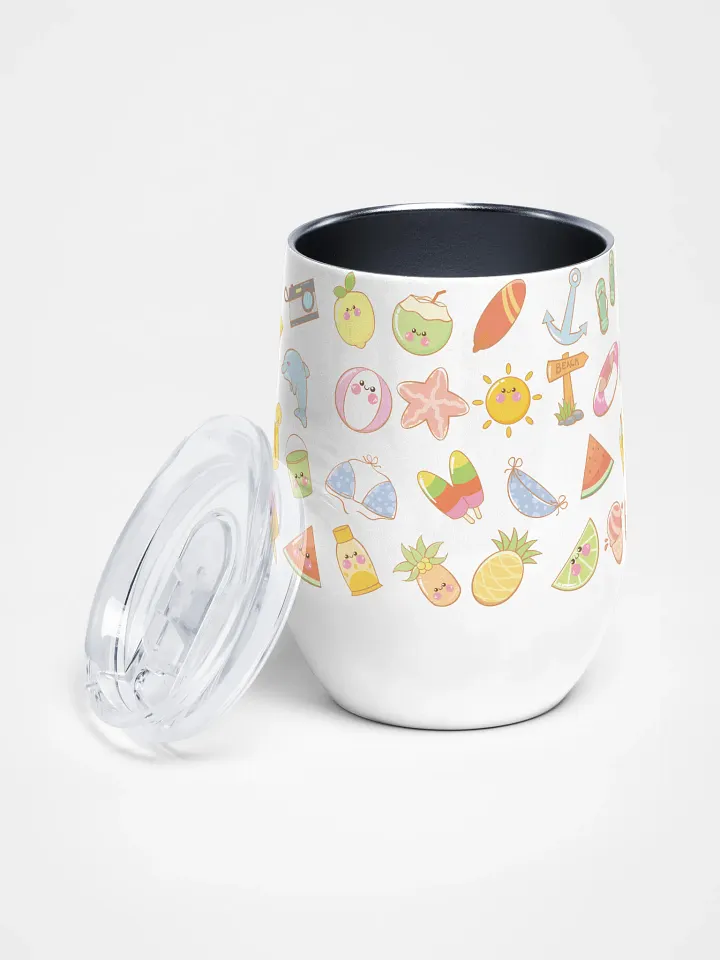 Summer Vibes Wine Tumbler product image (2)