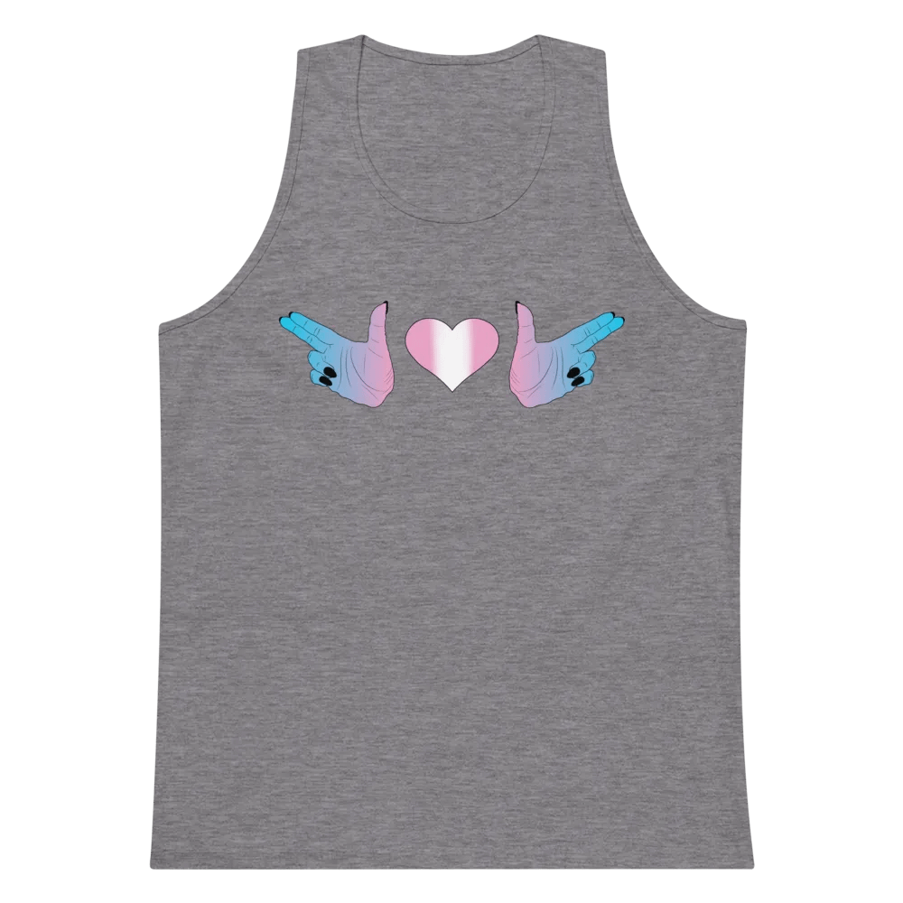 Finger Guns (trans flag) Tank M product image (48)