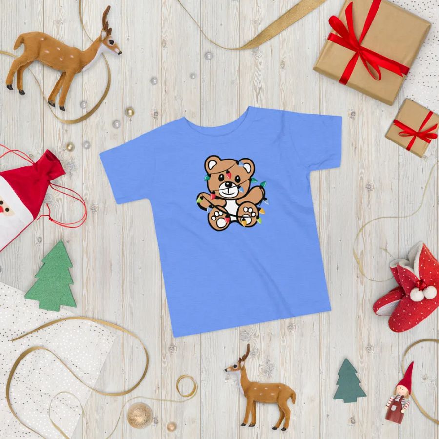 Snuggly with Christmas Lights Toddler T-Shirt product image (6)