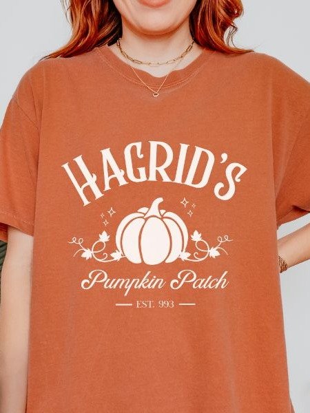Hagrid's Magical Pumpkin Patch Vintage Minimalist Style Shirt product image (2)