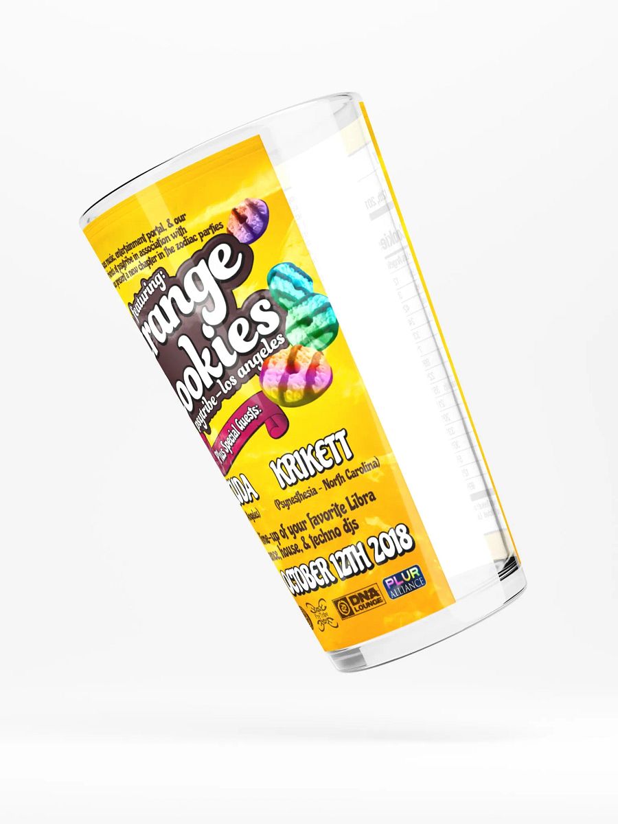 Libra 2018 Alternative Shaker Pint Glass product image (3)