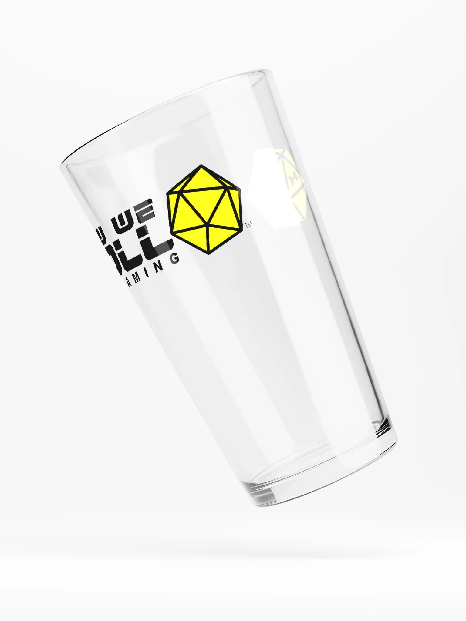 How We Roll Gaming Pint Glass product image (6)