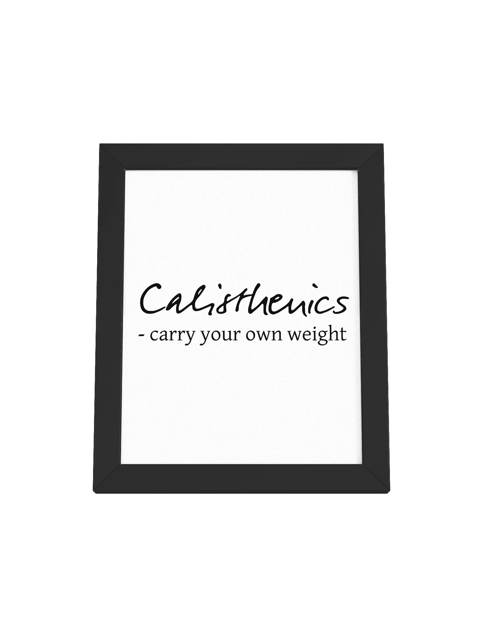 DK Fitness Print: Carry Your Own Weight product image (4)