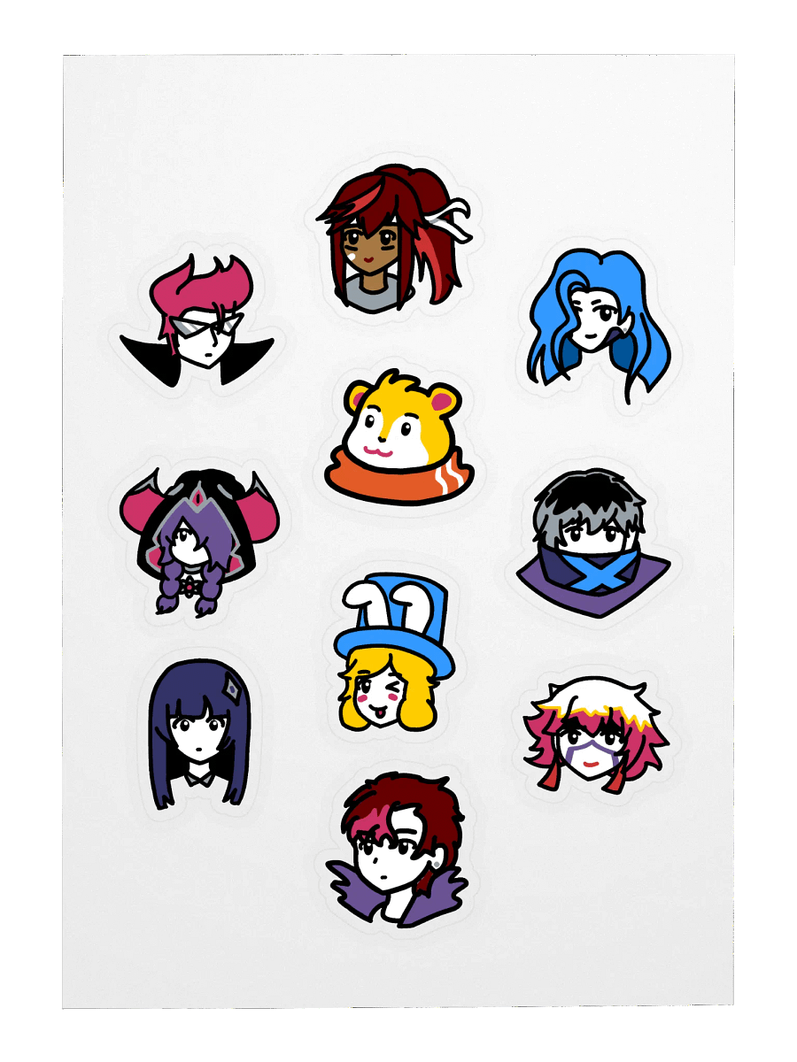 Striker Sticker Sheet (zzZ) product image (3)