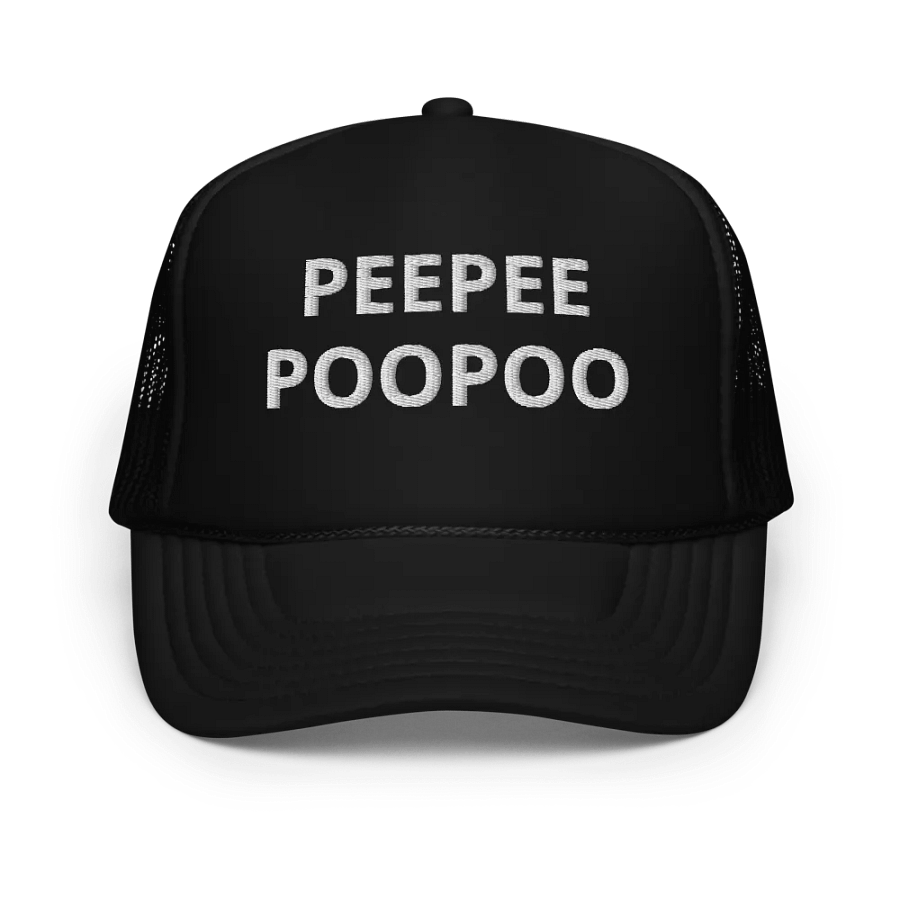 Peepee Poopoo - Embroidered Trucker Hat Cap product image (1)