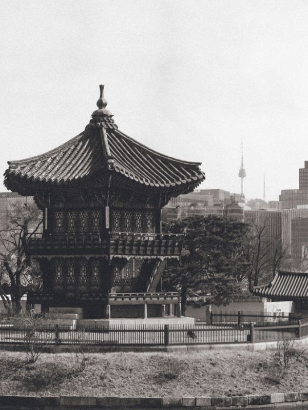 Pavilion of Seoul - Black & White Photo product image (1)