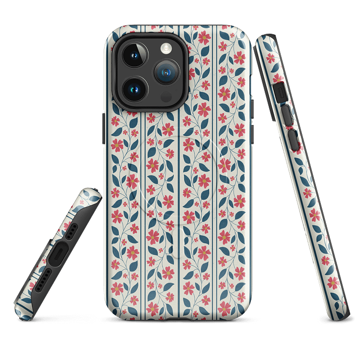 Cosmic Bloom Trailing Stripes MagSafe Tough Case for iPhone product image (4)