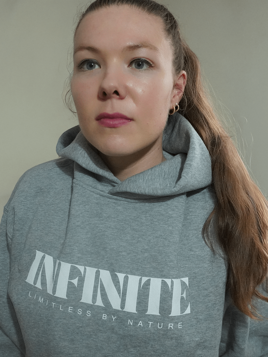 INFINITE Sweatshirt | Gray Version | Heavy & Comforting product image (2)