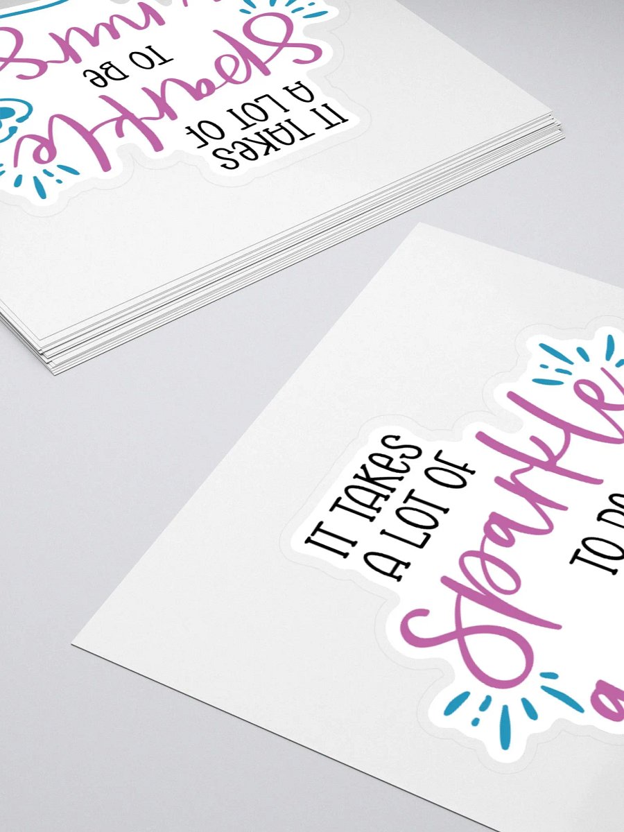 It Takes a Lot of Sparkle to Be a Nurse Sticker product image (11)