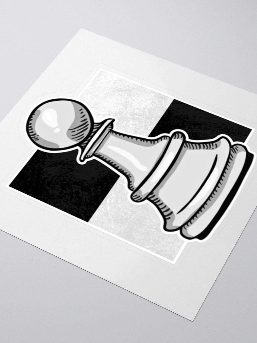 White Pawn Sticker product image (7)