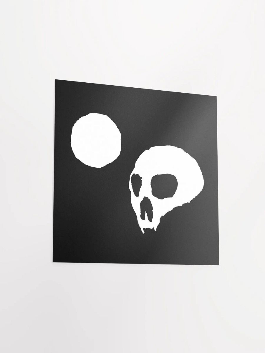 Vampyric Full Moon Skull Poster product image (11)