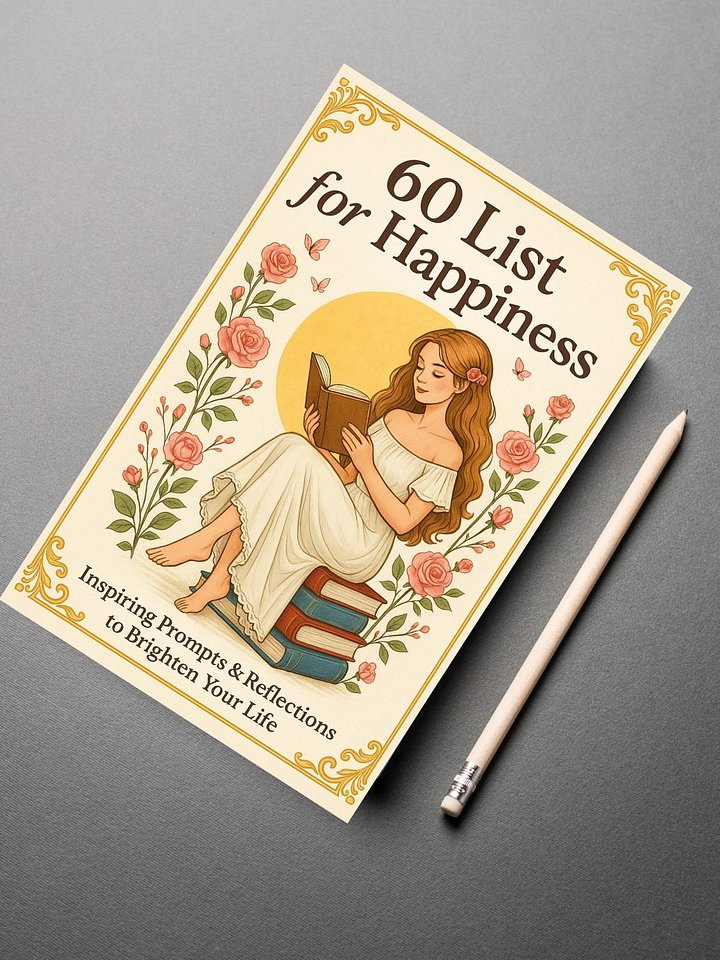 60 List for Happiness – A Guided Journal for Joyful Living product image (1)