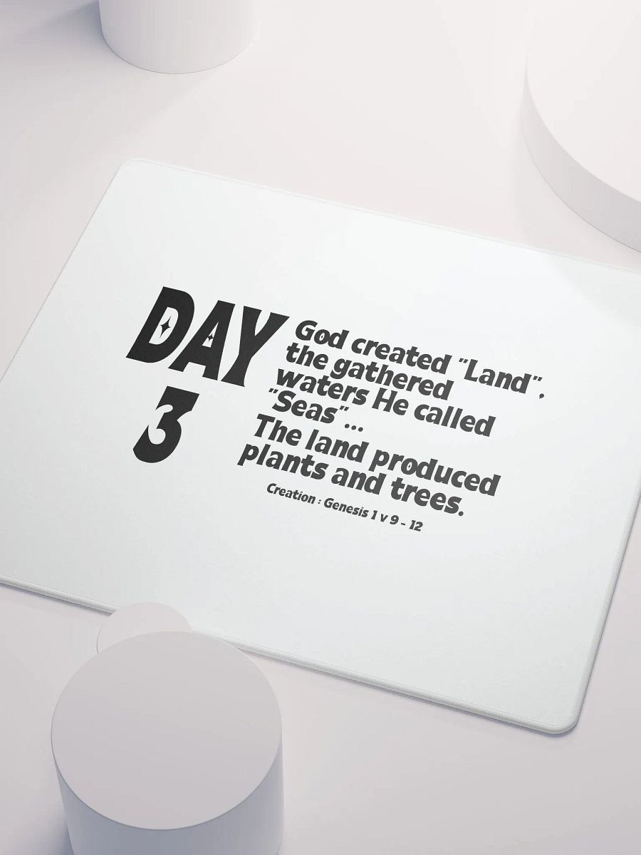 CREATION: DAY 3 Christian, Jesus, faith, God, Bible, Christianity, Jesus Christ, religion, Bible Verse, Love product image (5)