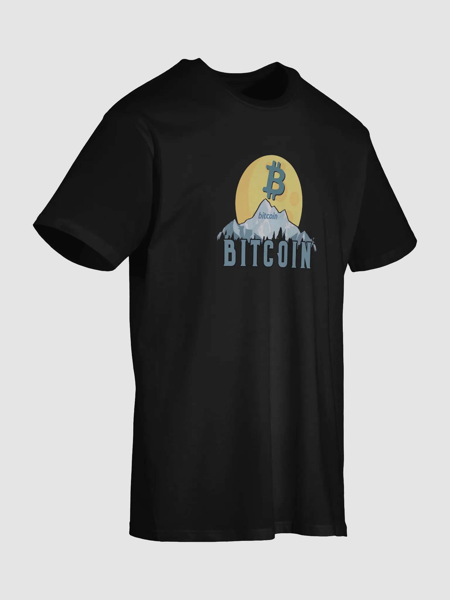 Bitcoin Mountain Range Unisex T-Shirt product image (8)