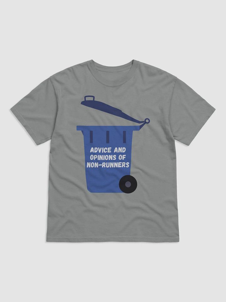Non-Runners' Advice Trash Bin Tee product image (1)