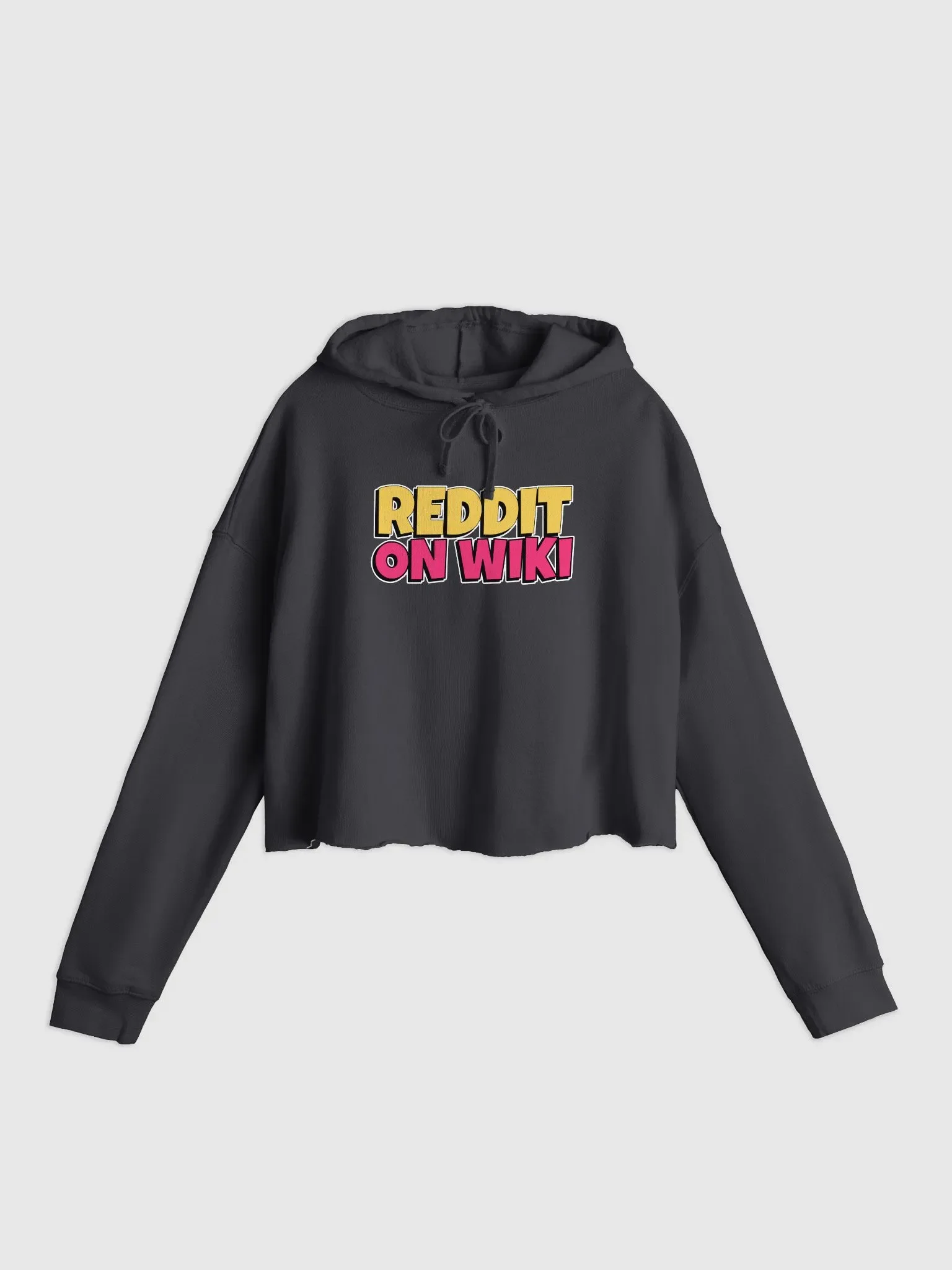 Reddit On Wiki Lightweight Cropped Hoodie product image (1)