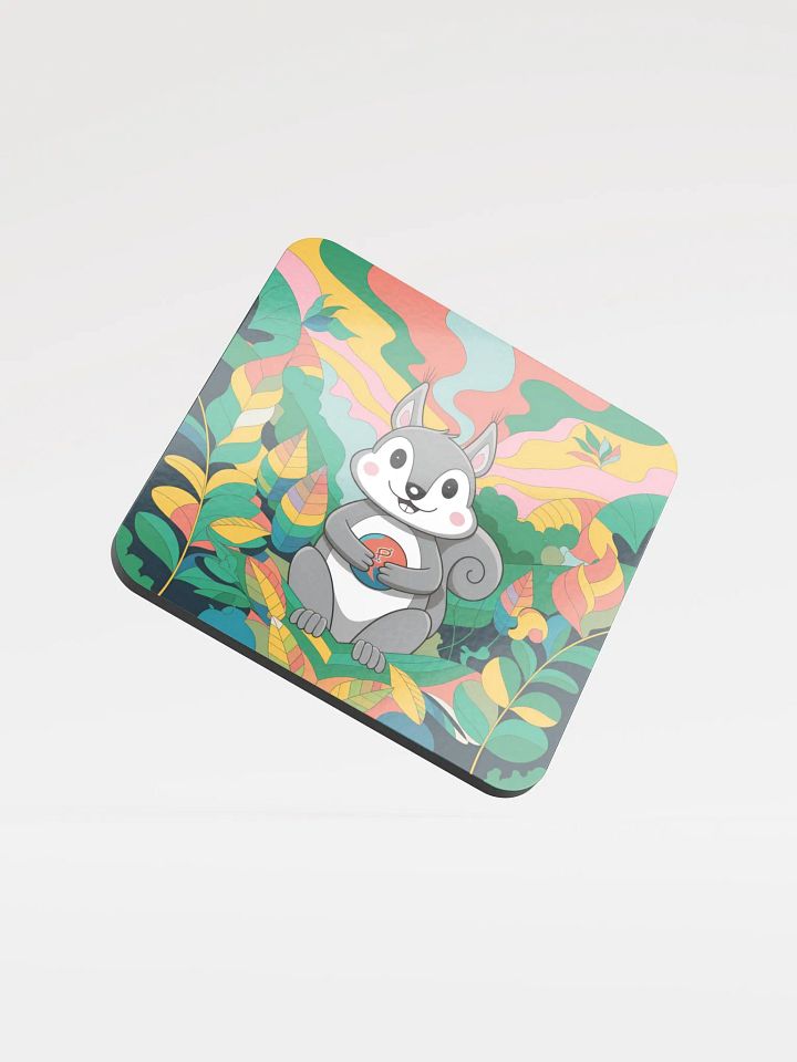 Coaster or micro art piece: pooky 70s art product image (1)