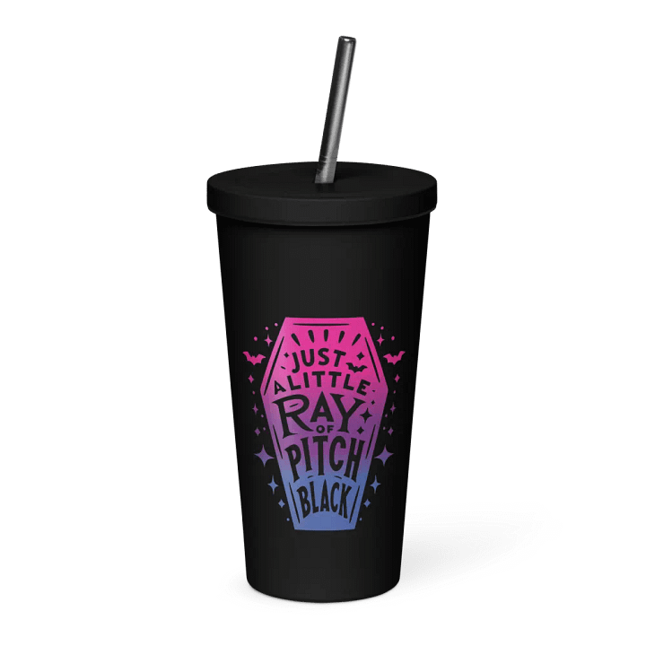 Little Ray Bi Flag Insulated Tumbler product image (1)