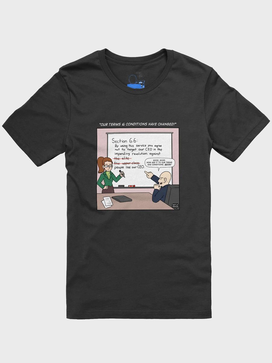 "Our terms & conditions have changed!" soft t-shirt product image (1)