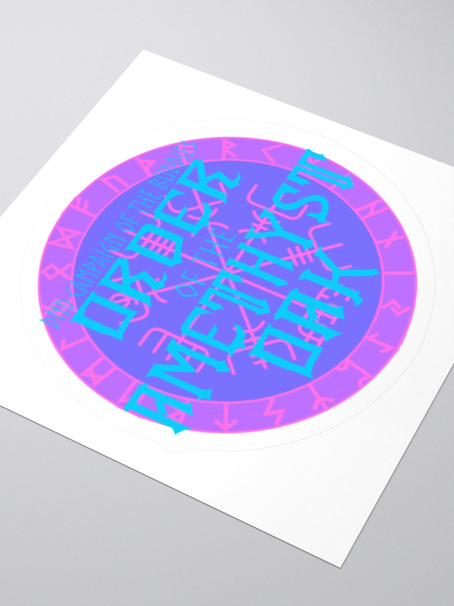 Order Of The Amethyst Oak Sticker product image (9)