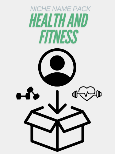 Niche Name Pack - Fitness product image (1)
