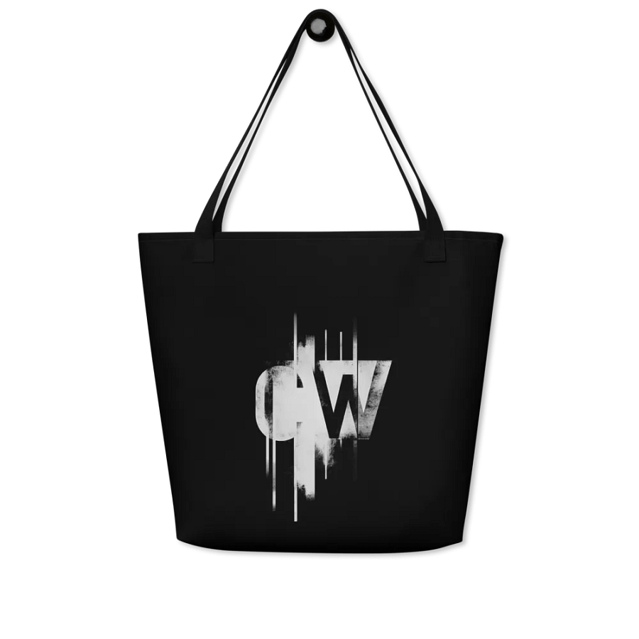 Floral Skull Fire (Large tote bag) product image (5)