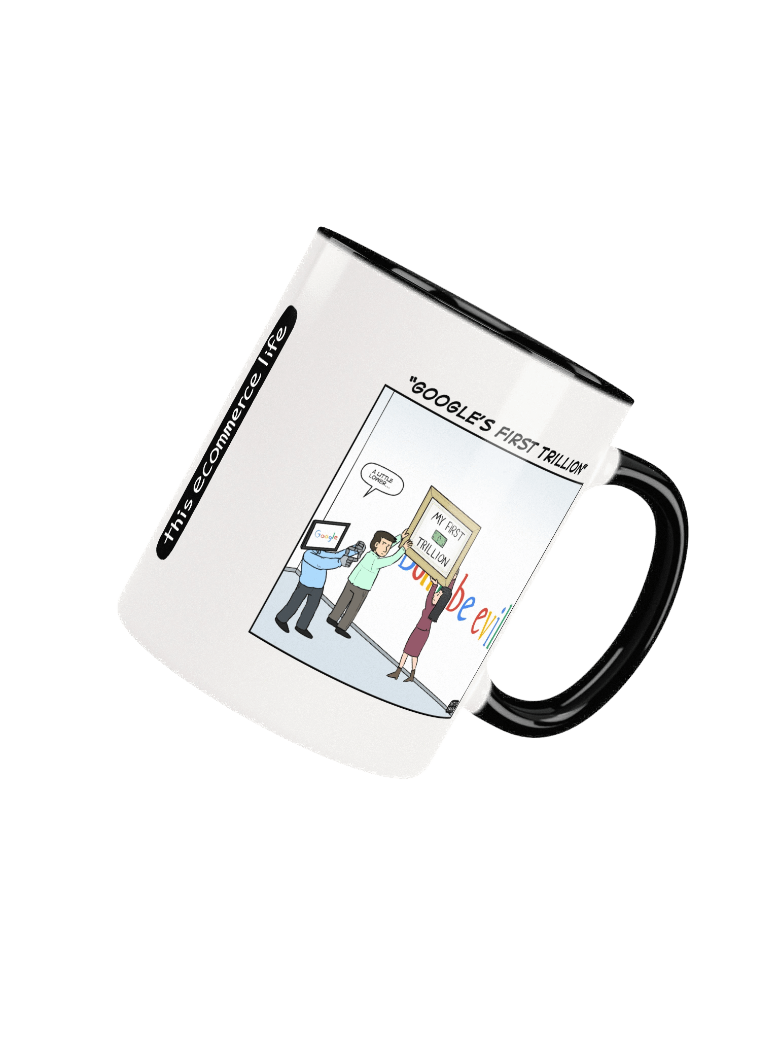 "Google's first trillion" mug product image (7)