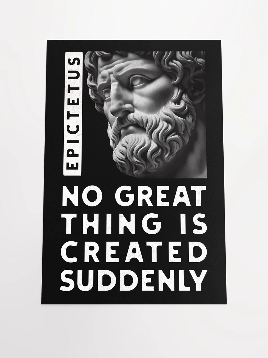 Epictetus Motivation Quote Matte Paper Poster product image (3)