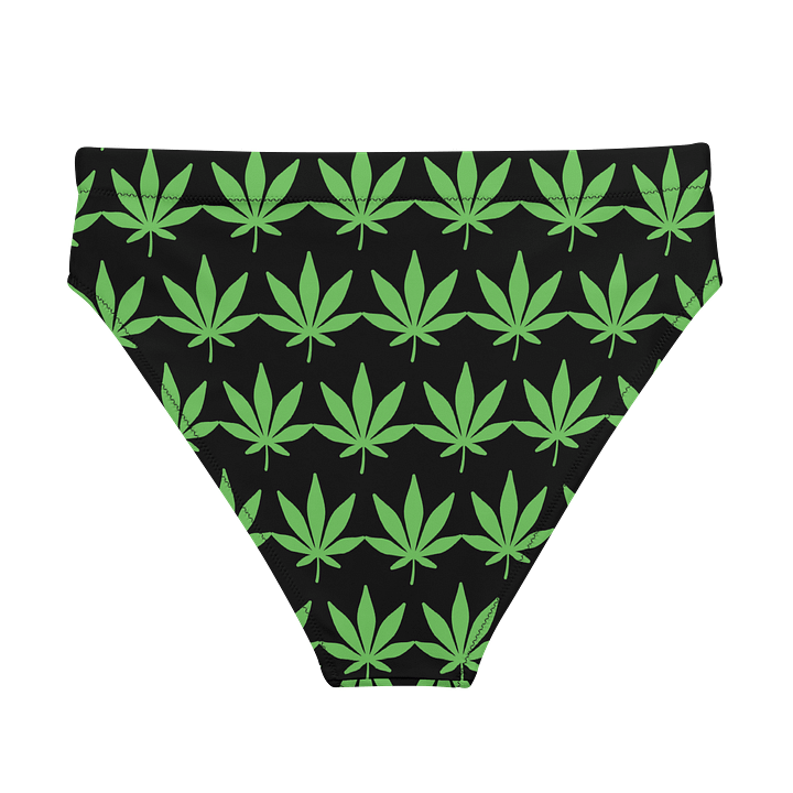 Green Dream High Waisted Bikini Bottom product image (2)