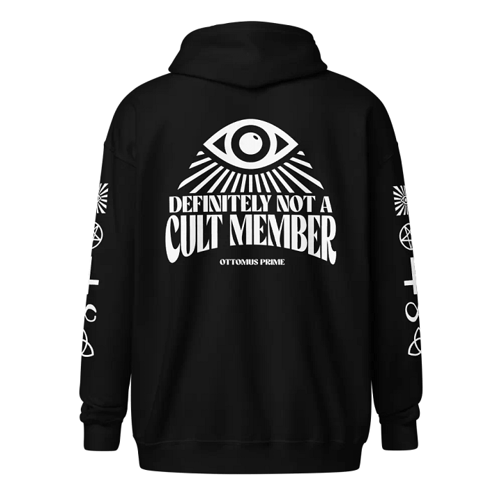 Definitely Not A Cult Member Hoodie (Black) product image (2)