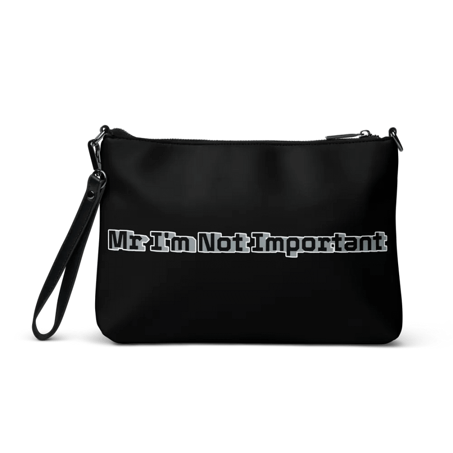 Crossbody Bag - Black - Mr I'm Not Important product image (4)