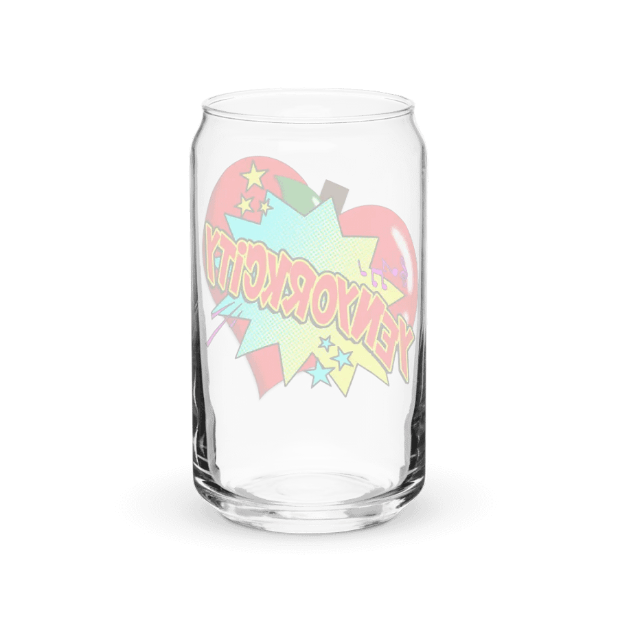 YenYorkCity Comic Logo Can Glass product image (8)