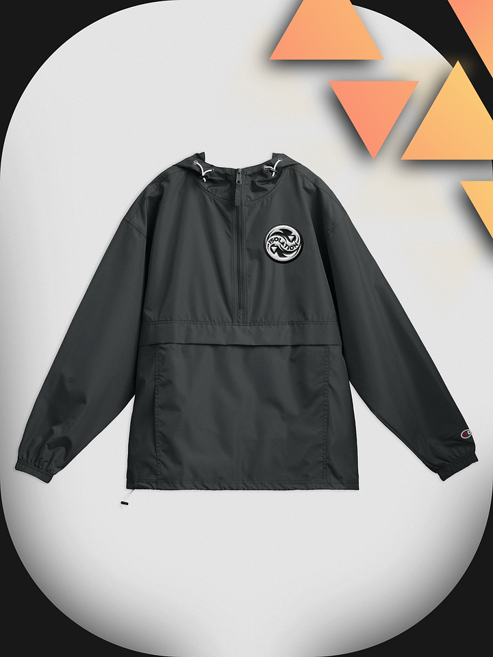 ISOL▲TION — 2024 LOGO — CHAMPION JACKET — WHITE product image (1)