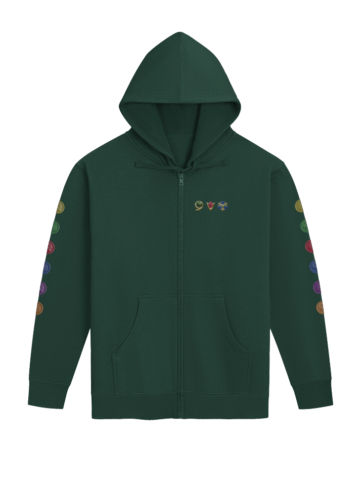 Hero of Time - Independent Trading Co. Fleece Zip Up Hoodie product image (13)