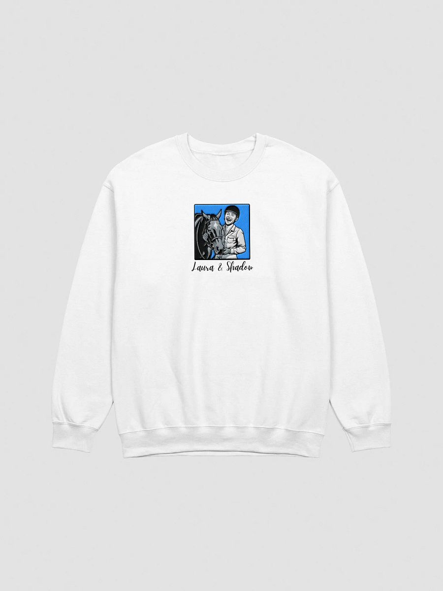 YOU AND YOUR HORSE! / SWEATSHIRT WITH PERSONALIZED NAME / EMBROIDERED product image (2)