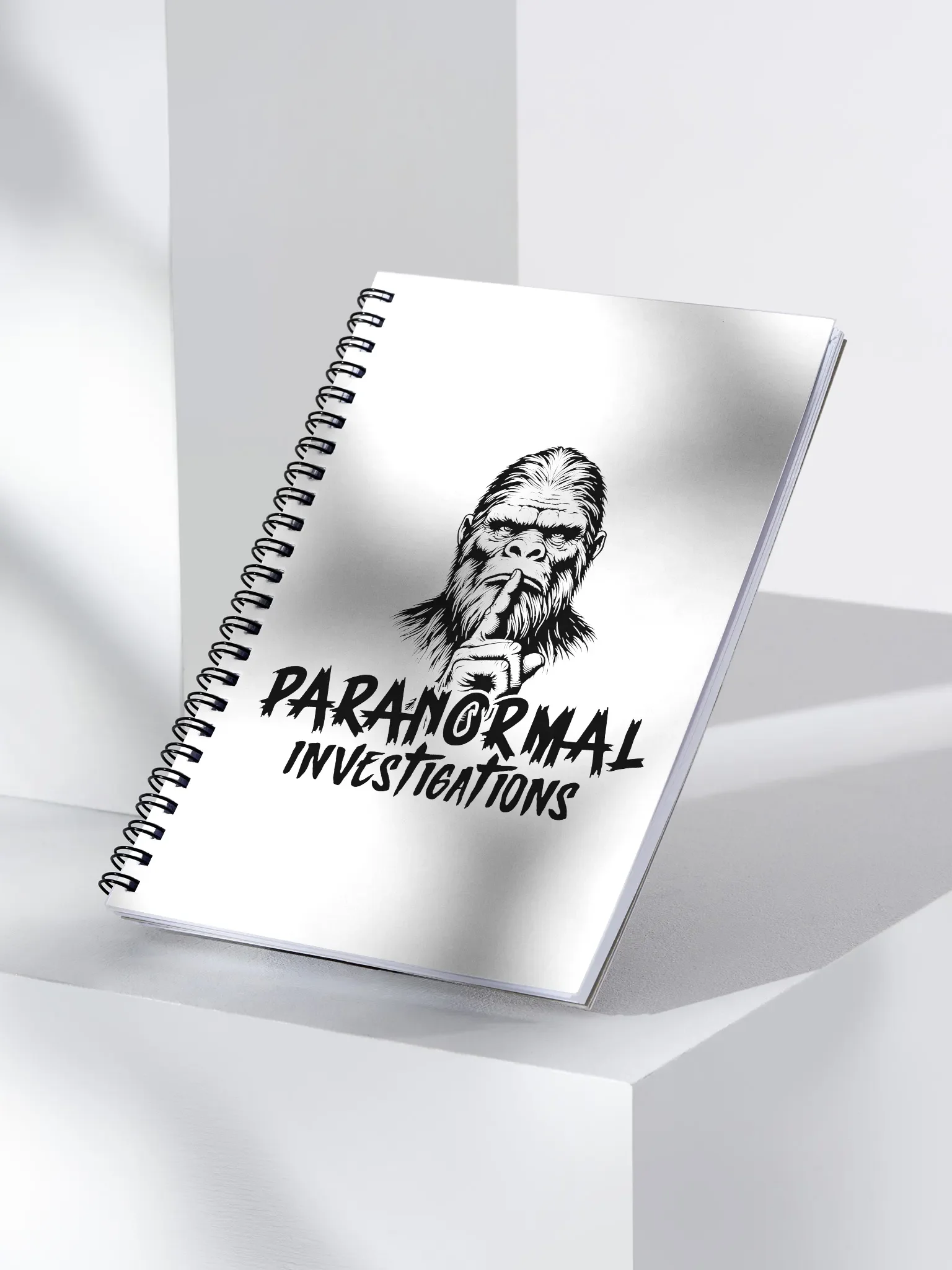 Paranormal Bigfoot Whispers Spiral Notebook product image (3)