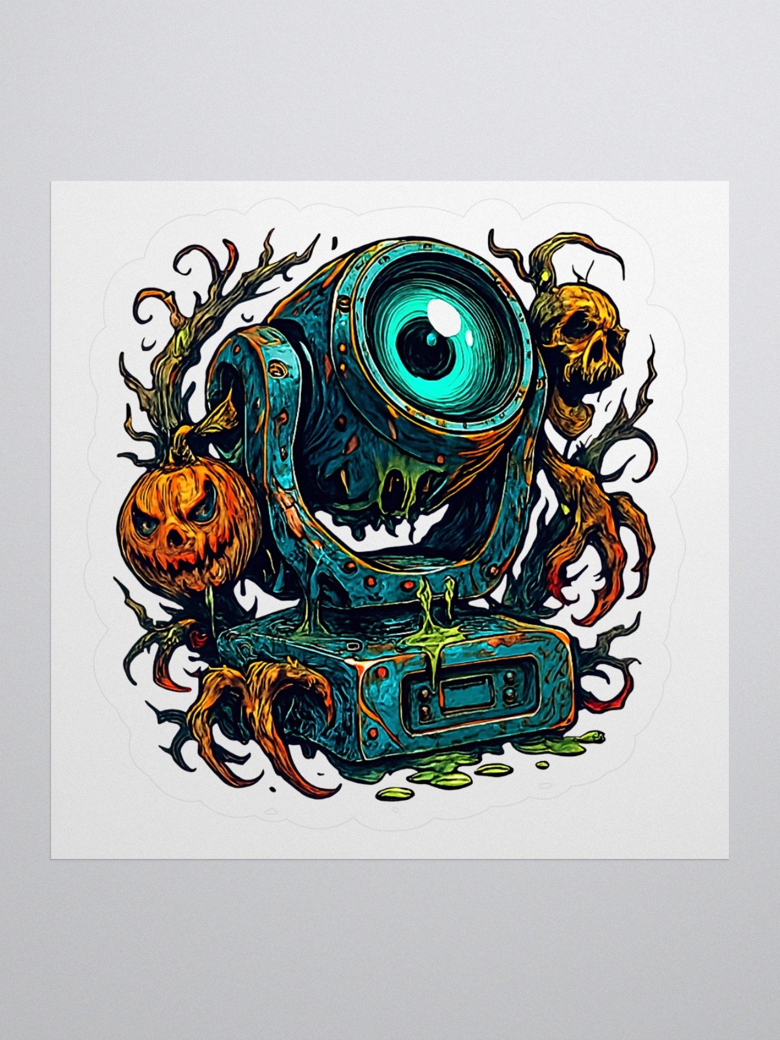 Theatrically Jerry: Halloween Series "The Mutation II" Moving Head Light Stickers product image (1)