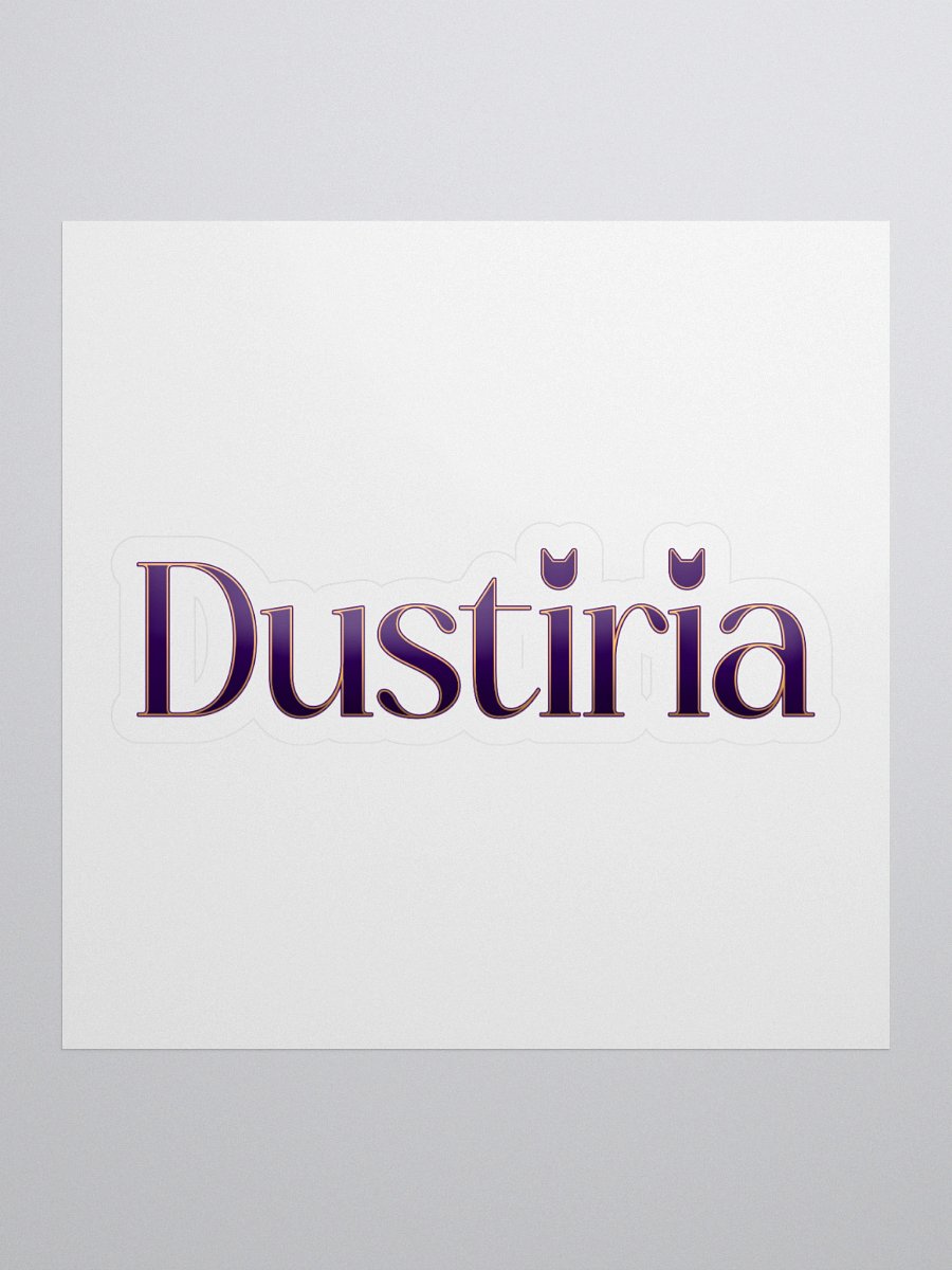 Dustiria Font sticker product image (1)