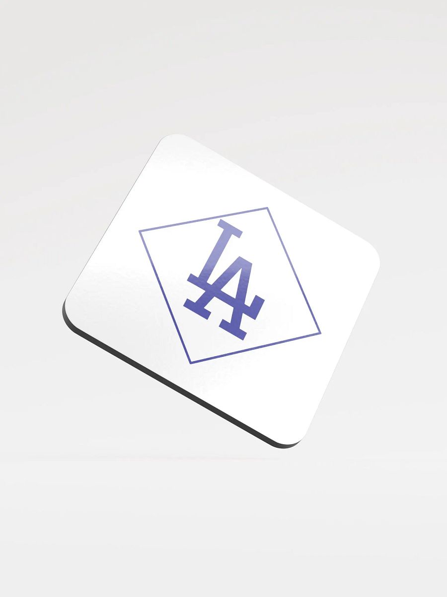 LA diamond Shape Blue Coaster Set product image (1)