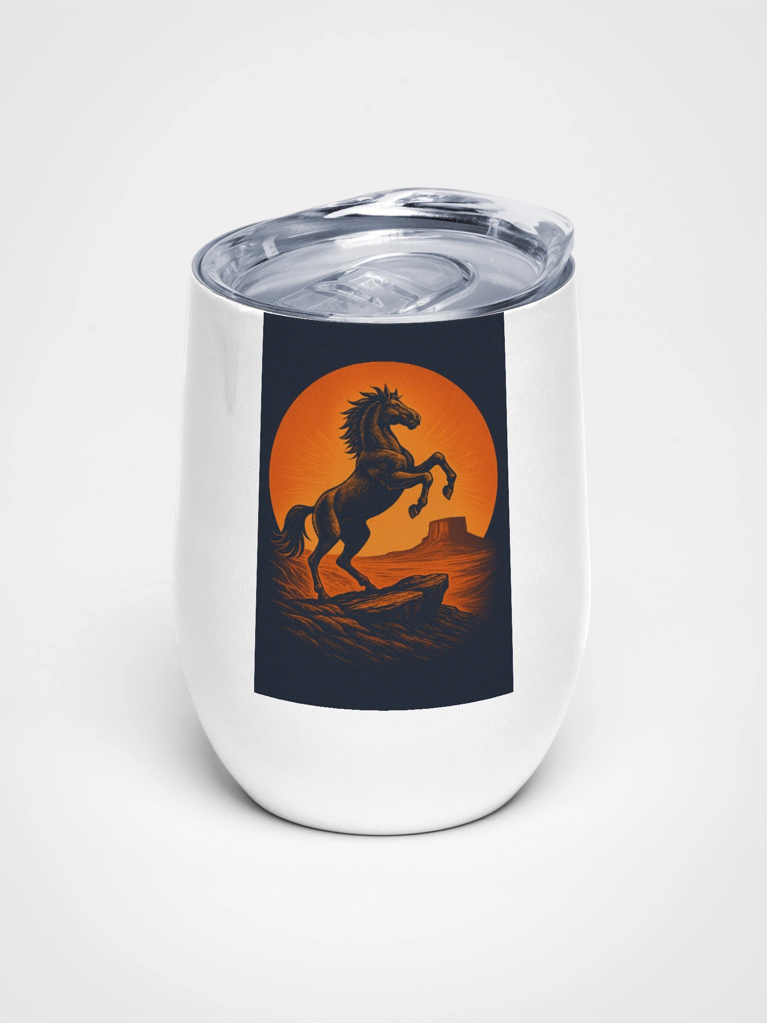 WILD HORSE IN SUNSET product image (1)