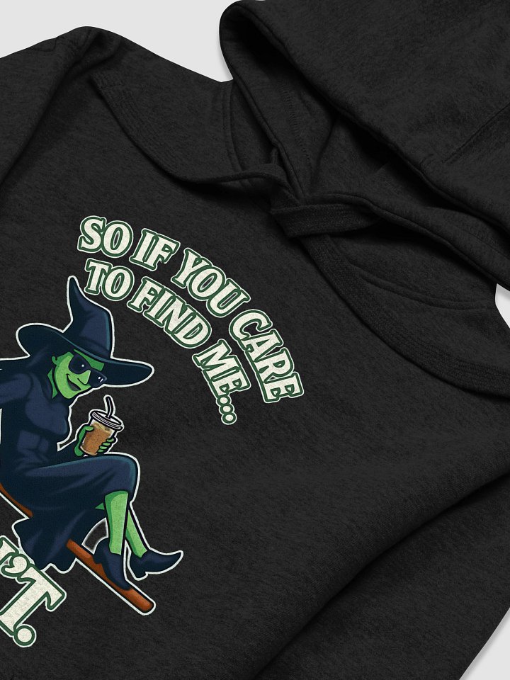 Chill Wicked Witch Vibes Hoodie – Cotton Heritage Unisex Fit – Wicked Broadway Theatre Gift product image (2)