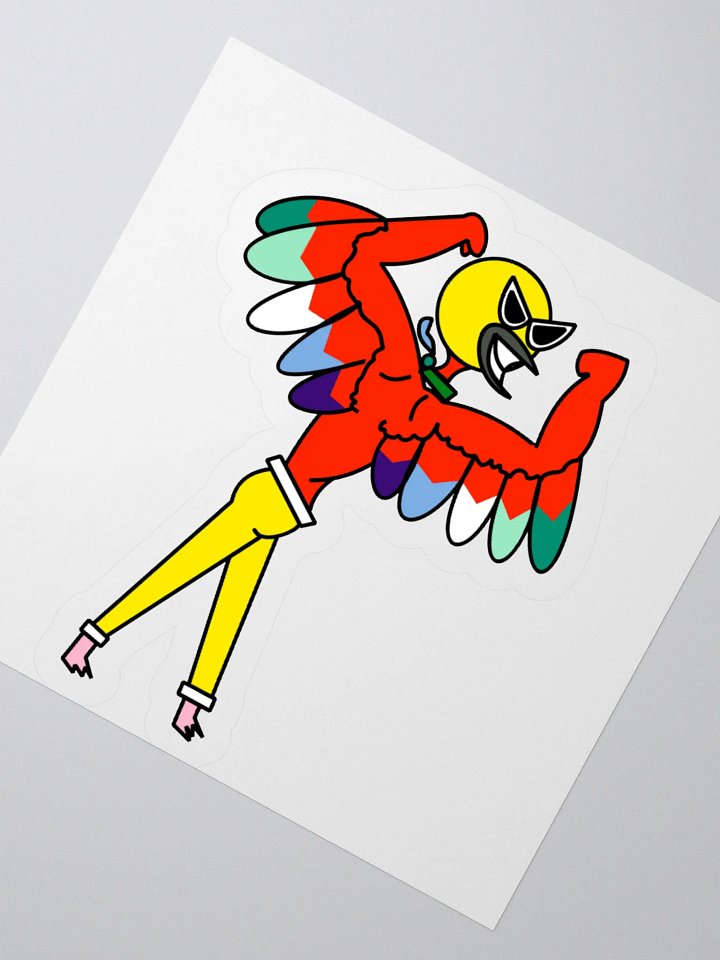 Superhomo! Eudo MLM Yellow Variant Sticker! product image (2)