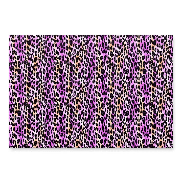 Purple Beige Leopard Paper Seets product image (1)