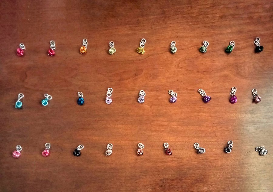 Chainmail Stitch Marker Sets For Knitting product image (2)
