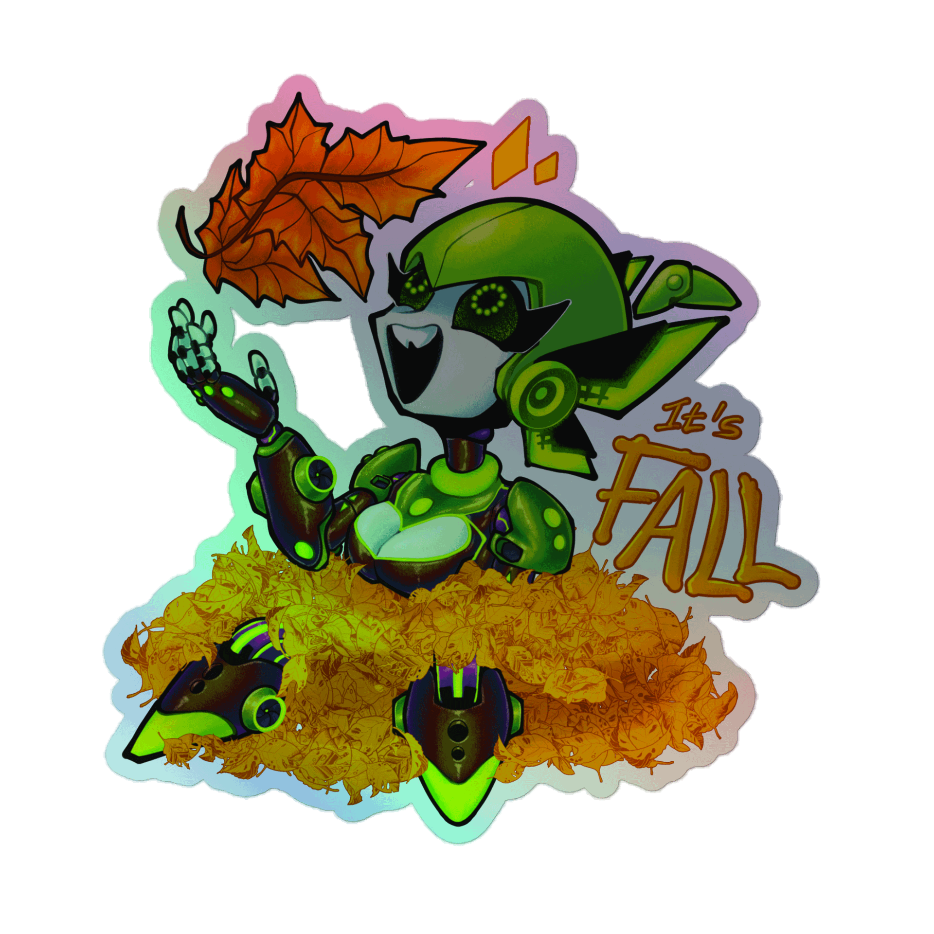 It's Fall - Holo Sticker product image (1)
