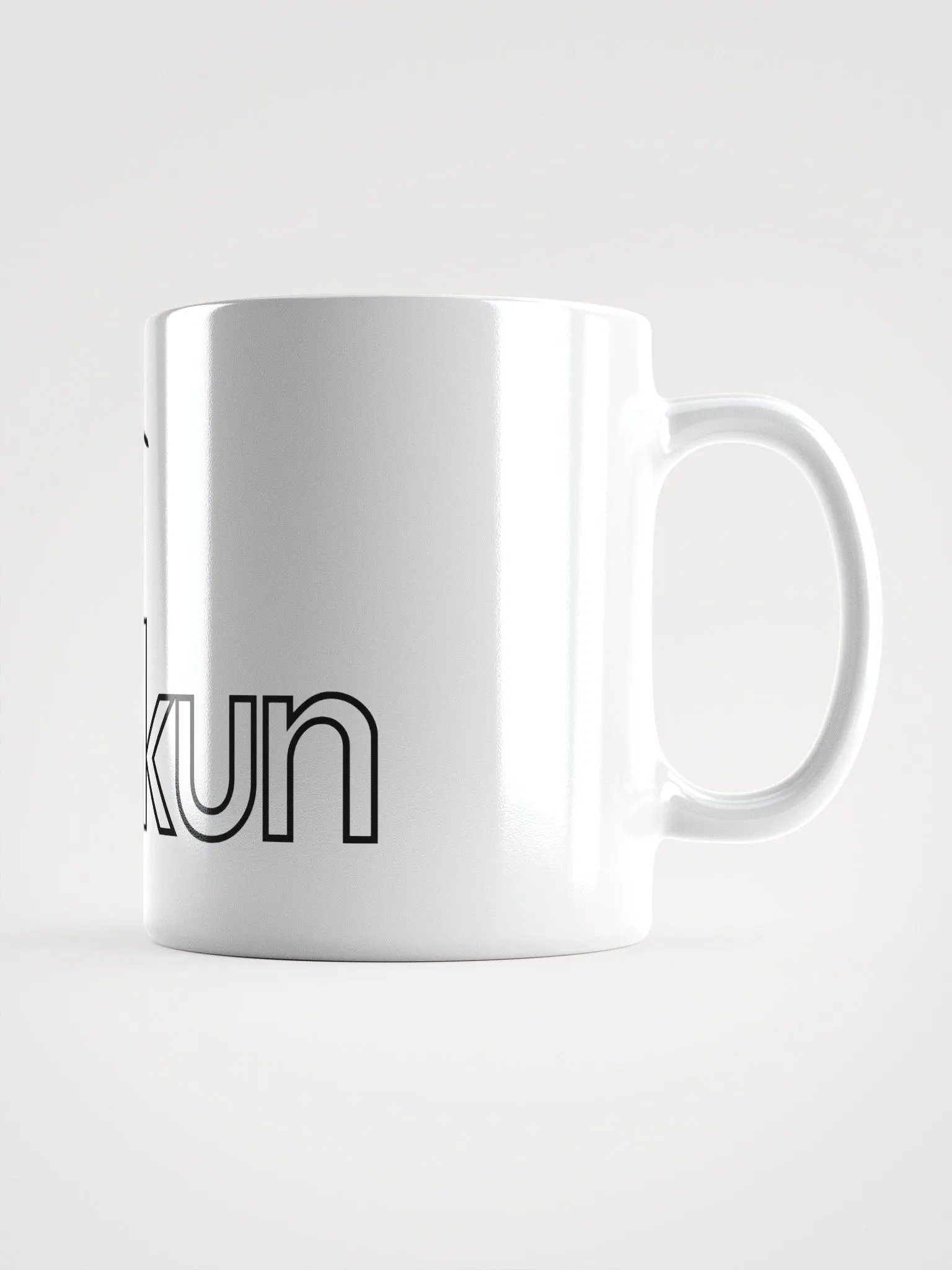 Opikun - White Glossy Mug product image (2)