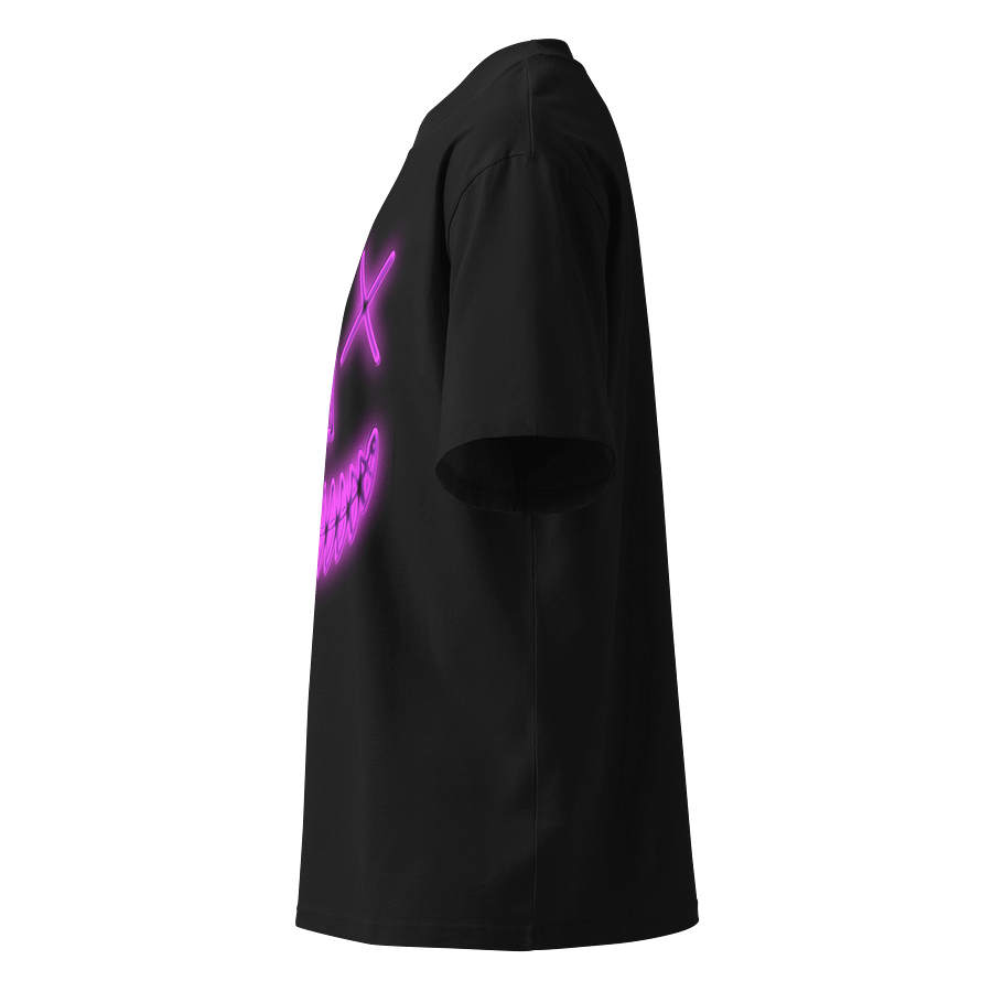Smile - Neon Pink - Stanley/Stella Unisex Organic Oversized T-Shirt SATU020 product image (4)
