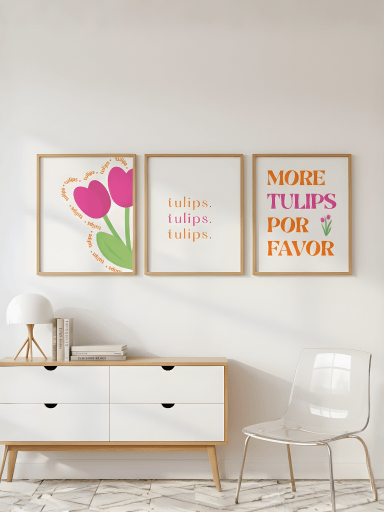 SET 3 IMPRIMIBLES TULIPANES product image (3)