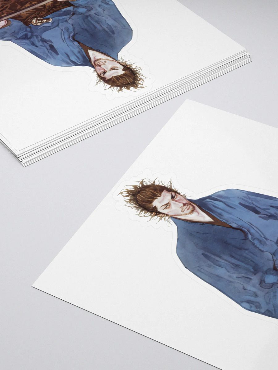 Miyamoto Musashi Meditation Sticker product image (10)